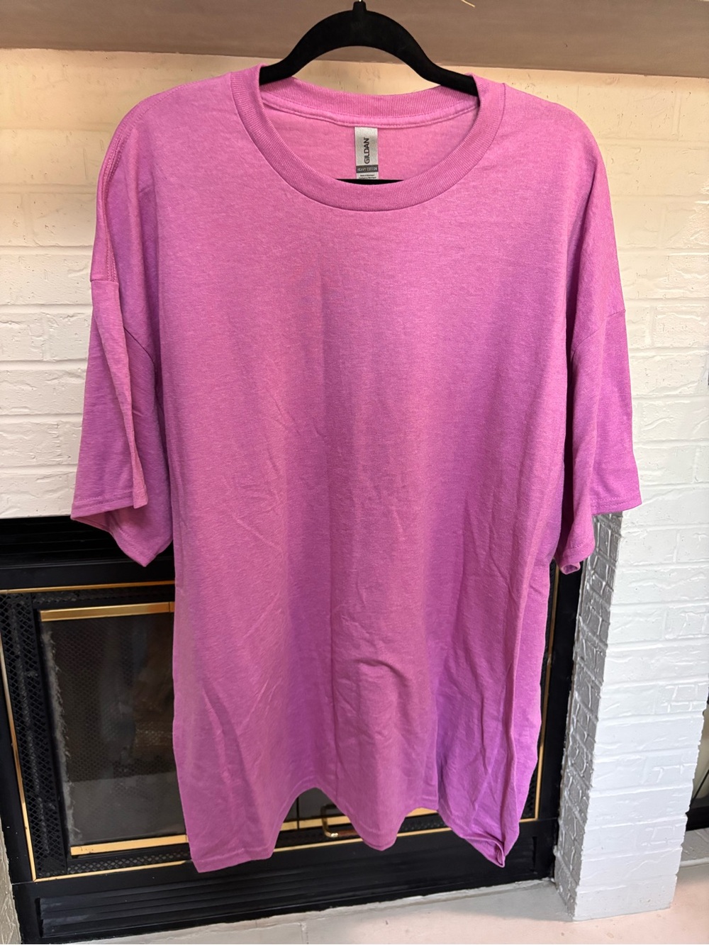 Gildan Heathered Rose Short Sleeve Crewneck Tee